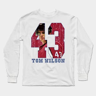 Tom Wilson Washington Game Long Sleeve T-Shirt